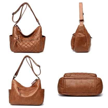 Luxury Designer Women Handbag Purses New Female Large Shoulder Crossbody Bag High Quality Soft Leather Ladies Messenger Tote Sac