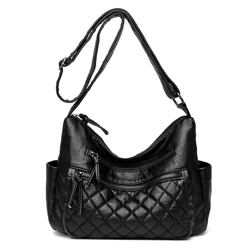 Luxury Designer Women Handbag Purses New Female Large Shoulder Crossbody Bag High Quality Soft Leather Ladies Messenger Tote Sac