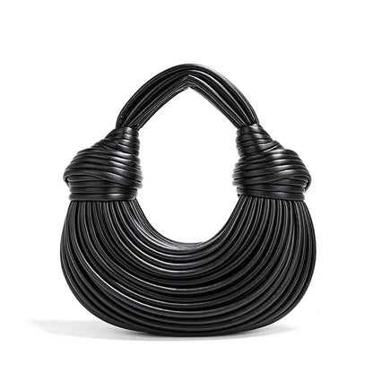 Luxury Evening Bags Purses for Women Golden Noodle Knot Design Dinner Wedding Party Clutch Bag 2024 High Quality Handbags Trendy