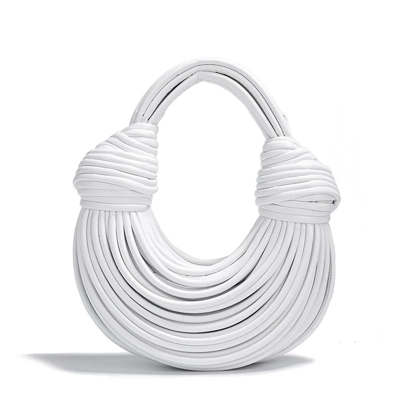 Luxury Evening Bags Purses for Women Golden Noodle Knot Design Dinner Wedding Party Clutch Bag 2024 High Quality Handbags Trendy