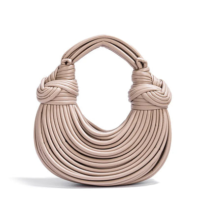 Luxury Evening Bags Purses for Women Golden Noodle Knot Design Dinner Wedding Party Clutch Bag 2024 High Quality Handbags Trendy