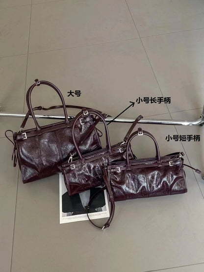 Luxury Fashion Black Handbags Minority 2024 New Underarm Shoulder Bags Large Capacity Commuter All-match Elegant Purses Bolsa