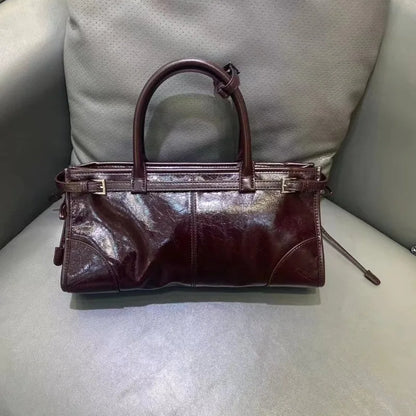 Luxury Fashion Black Handbags Minority 2024 New Underarm Shoulder Bags Large Capacity Commuter All-match Elegant Purses Bolsa