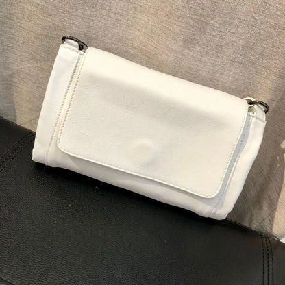 Luxury Genuine Leather Cowhide Crossbody Shoulder Bags Women Simple All-match Casual Fashion Purses Female Handbags 2024 New