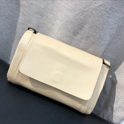 Luxury Genuine Leather Cowhide Crossbody Shoulder Bags Women Simple All-match Casual Fashion Purses Female Handbags 2024 New