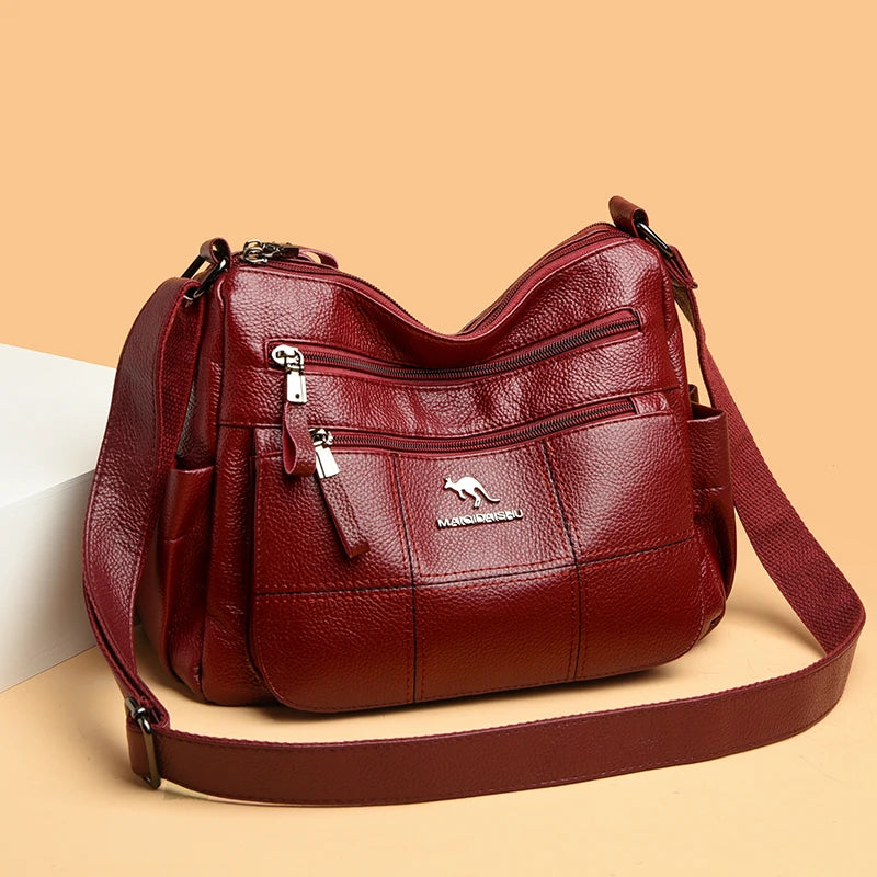 Luxury Handbags Women Bag Designer Crossbody Large Capacity Female Shoulder Bag Fashion Brand Soft Ladies Leather Messenger Bags