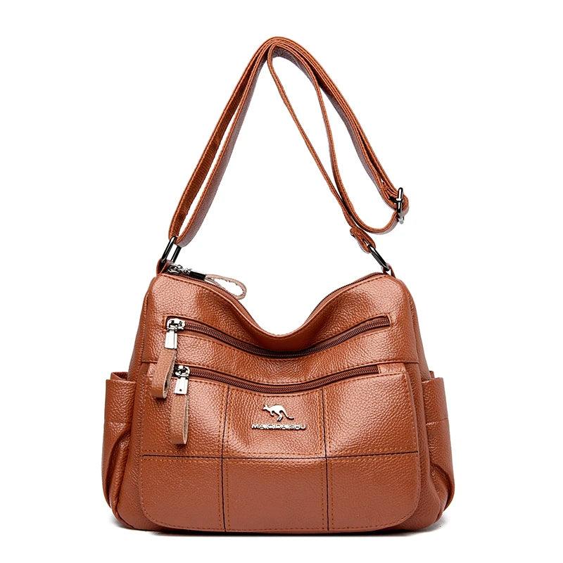 Luxury Handbags Women Bag Designer Crossbody Large Capacity Female Shoulder Bag Fashion Brand Soft Ladies Leather Messenger Bags