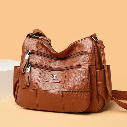 Luxury Handbags Women Bag Designer Crossbody Large Capacity Female Shoulder Bag Fashion Brand Soft Ladies Leather Messenger Bags