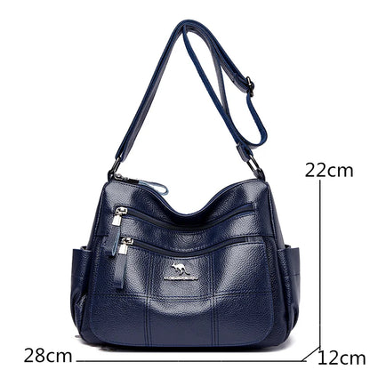 Luxury Handbags Women Bag Designer Crossbody Large Capacity Female Shoulder Bag Fashion Brand Soft Ladies Leather Messenger Bags