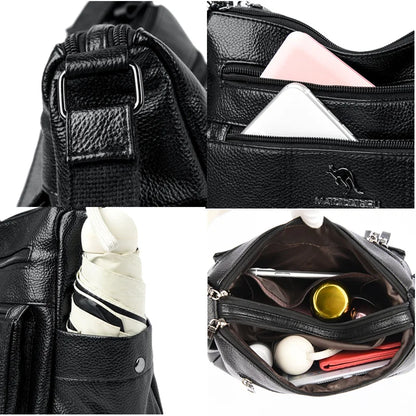 Luxury Handbags Women Bag Designer Crossbody Large Capacity Female Shoulder Bag Fashion Brand Soft Ladies Leather Messenger Bags