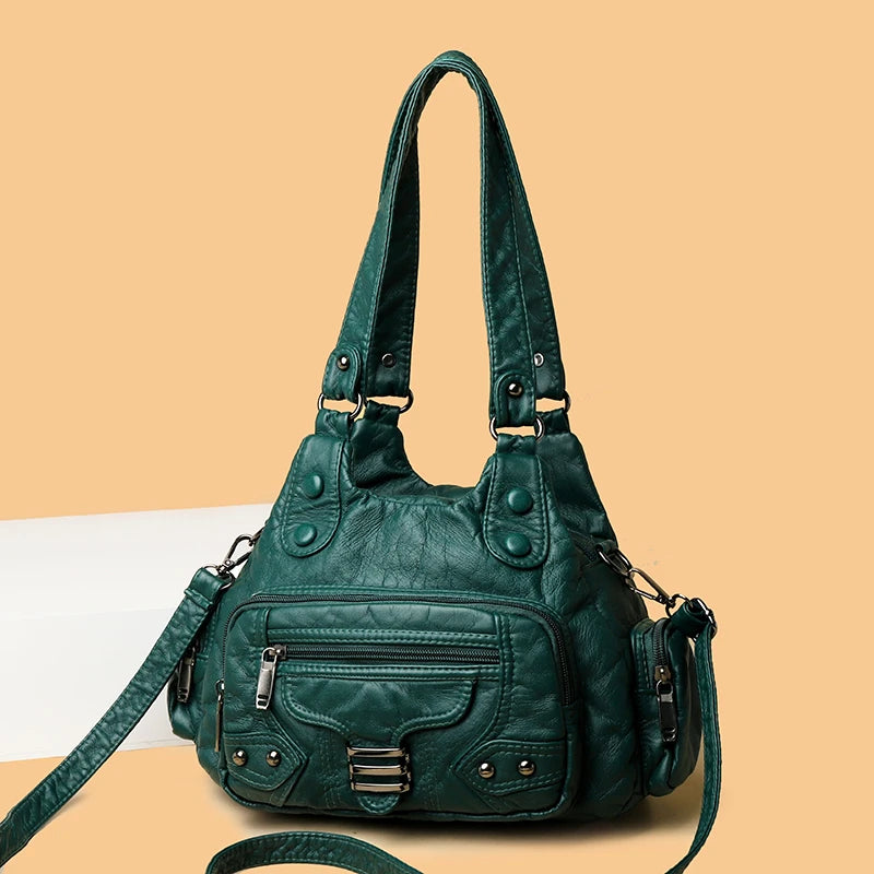 Luxury Handbags Women Bag Designer Crossbody Large Capacity Female Shoulder Bag Fashion Brand Soft Ladies Leather Messenger Bags
