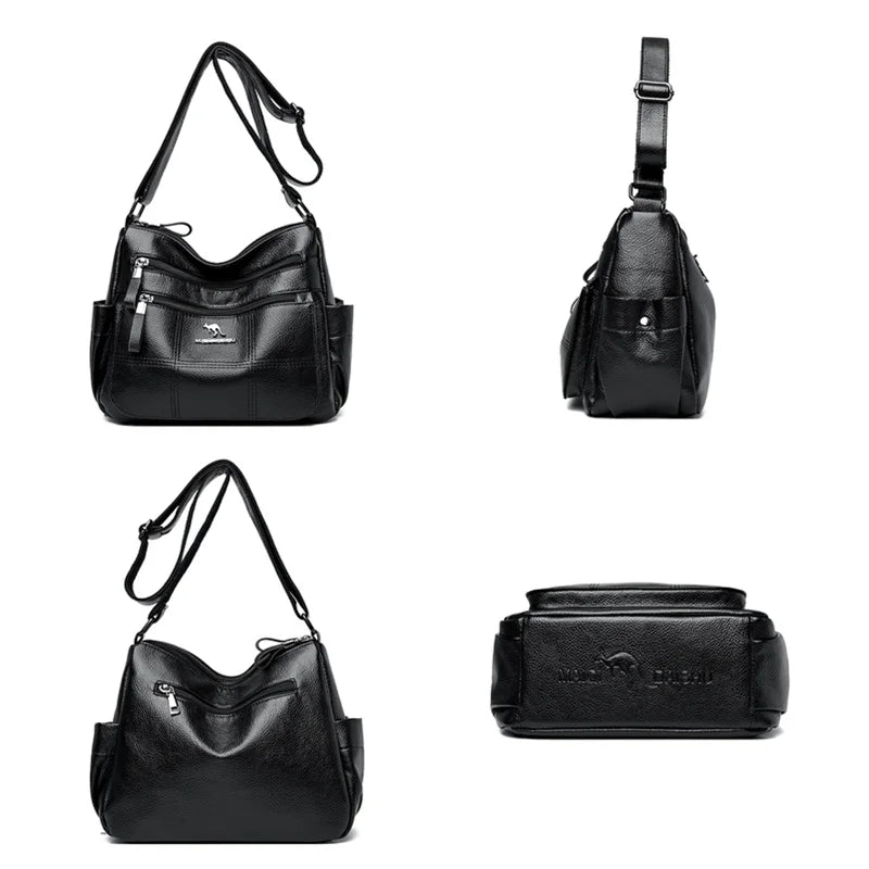 Luxury Handbags Women Bag Designer Crossbody Large Capacity Female Shoulder Bag Fashion Brand Soft Ladies Leather Messenger Bags
