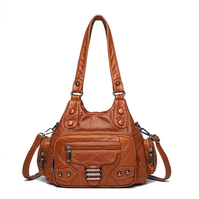 Luxury Handbags Women Bag Designer Crossbody Large Capacity Female Shoulder Bag Fashion Brand Soft Ladies Leather Messenger Bags