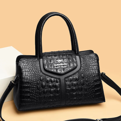 Luxury Handbags Women Bags Designer Crocodile Leather Hobos Shoulder Crossbody Sac A Main Ladies Shopping Brand Messenger Totes