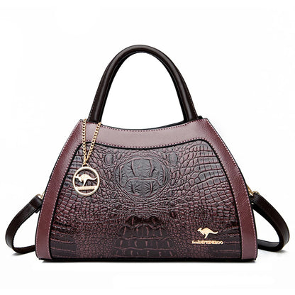 Luxury Handbags Women Bags Designer Crocodile Leather Hobos Shoulder Crossbody Sac A Main Ladies Shopping Brand Messenger Totes