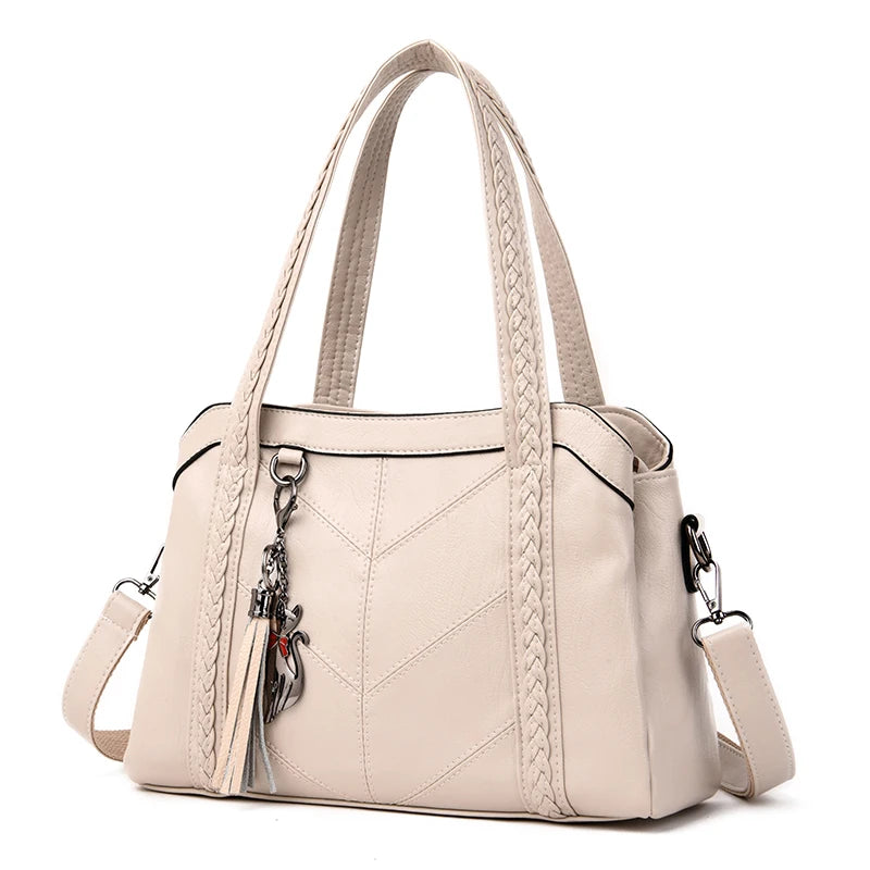 Luxury Handbags Women Bags Designer High Quality Many pockets Soft Leather Casual Shoulder Crossbody Bags for Women 2024 Sac