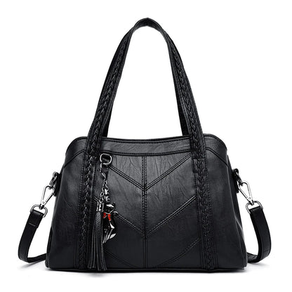 Luxury Handbags Women Bags Designer High Quality Many pockets Soft Leather Casual Shoulder Crossbody Bags for Women 2024 Sac