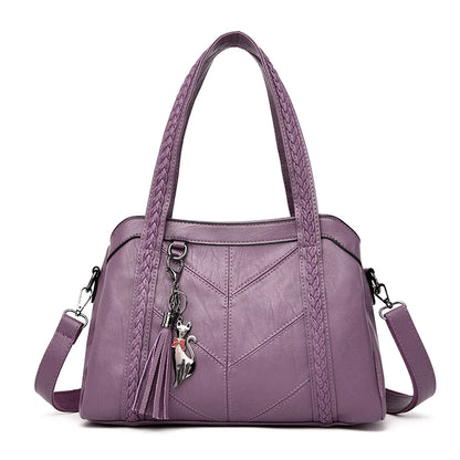 Luxury Handbags Women Bags Designer High Quality Many pockets Soft Leather Casual Shoulder Crossbody Bags for Women 2024 Sac
