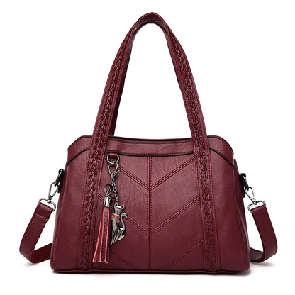 Luxury Handbags Women Bags Designer High Quality Many pockets Soft Leather Casual Shoulder Crossbody Bags for Women 2024 Sac