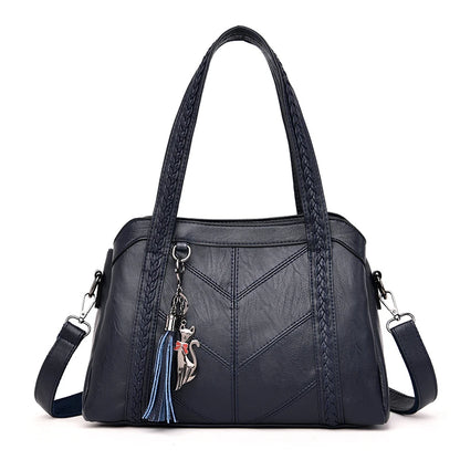 Luxury Handbags Women Bags Designer High Quality Many pockets Soft Leather Casual Shoulder Crossbody Bags for Women 2024 Sac