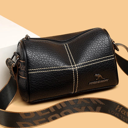 Luxury High Quality Leather Women Tote Bag Fashion Ladies Handbag Female Female Shoulder Crossbody Bags 2024 Brand Messenger Sac