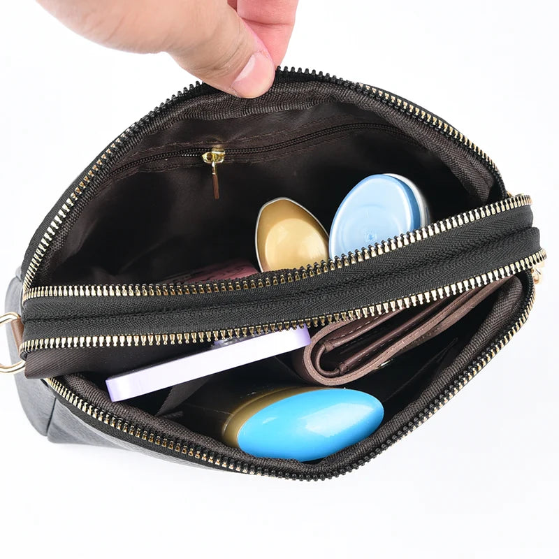Luxury Ladies Handbag High Quality Leather Shoulder Messenger Bags for Women 2023 Small Female Crossbody Bag Purses and Tote Sac