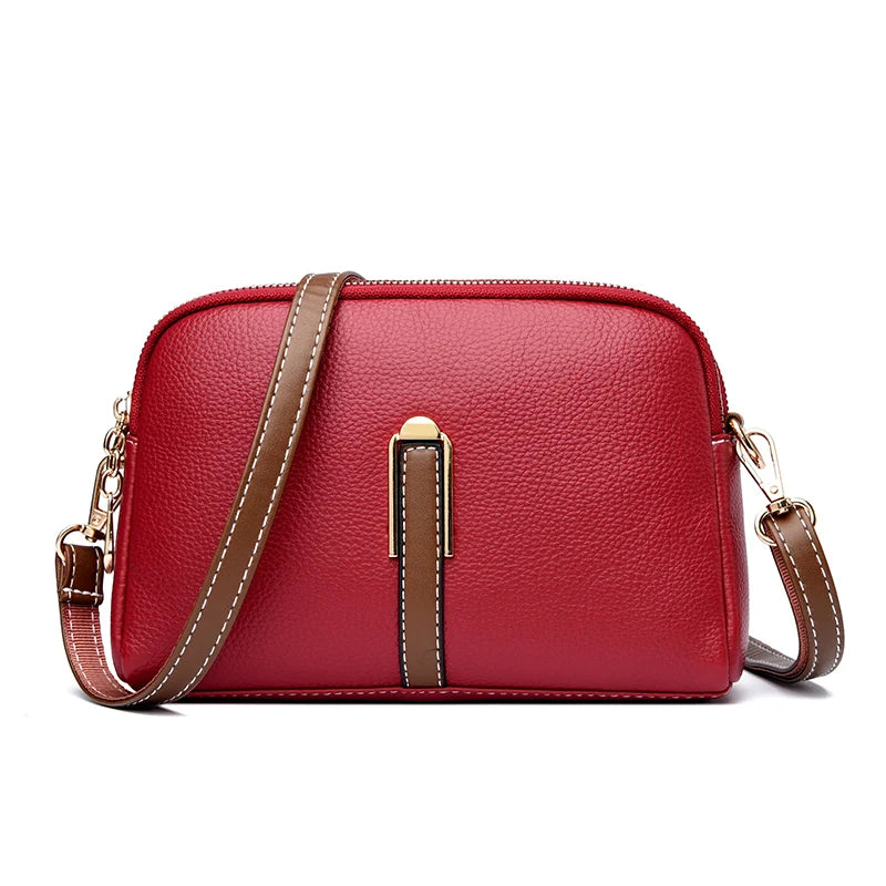 Luxury Ladies Handbag High Quality Leather Shoulder Messenger Bags for Women 2023 Small Female Crossbody Bag Purses and Tote Sac