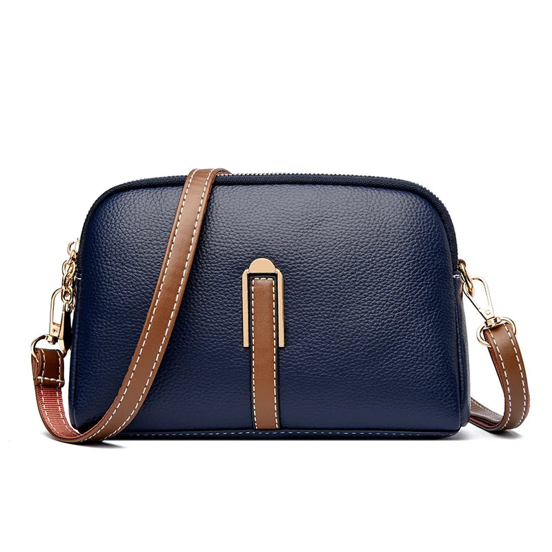 Luxury Ladies Handbag High Quality Leather Shoulder Messenger Bags for Women 2023 Small Female Crossbody Bag Purses and Tote Sac