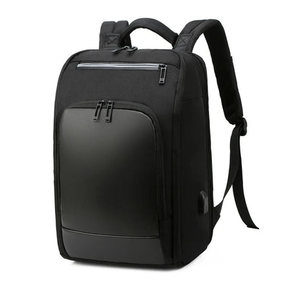 Luxury Men's Backpack Waterproof 15.6“ Laptop Bag Black Bagpack Boy Teen College Schoolbag Male Business Bag Computer Rucksack