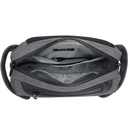 Luxury Men's Waist Bag USB Charging Port Oxford Boys Phone Pouch Multi-Purpose Travel Military Male Shoulder Messenger Pack
