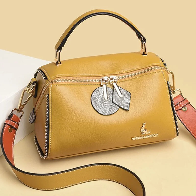 Luxury PU Leather Women Shoulder Bag High Quality Handbag Designer High Capacity Ladies Crossbody Bag Fashion Fashion Tote Bags