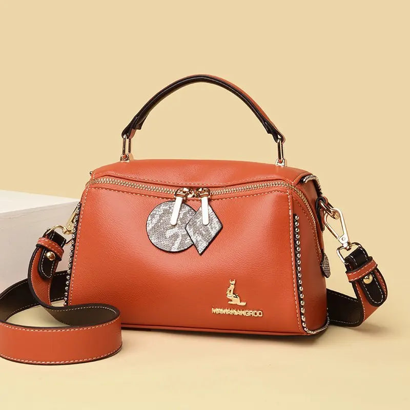 Luxury PU Leather Women Shoulder Bag High Quality Handbag Designer High Capacity Ladies Crossbody Bag Fashion Fashion Tote Bags