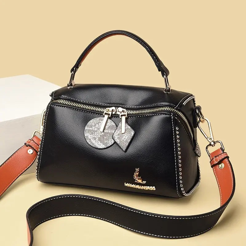 Luxury PU Leather Women Shoulder Bag High Quality Handbag Designer High Capacity Ladies Crossbody Bag Fashion Fashion Tote Bags