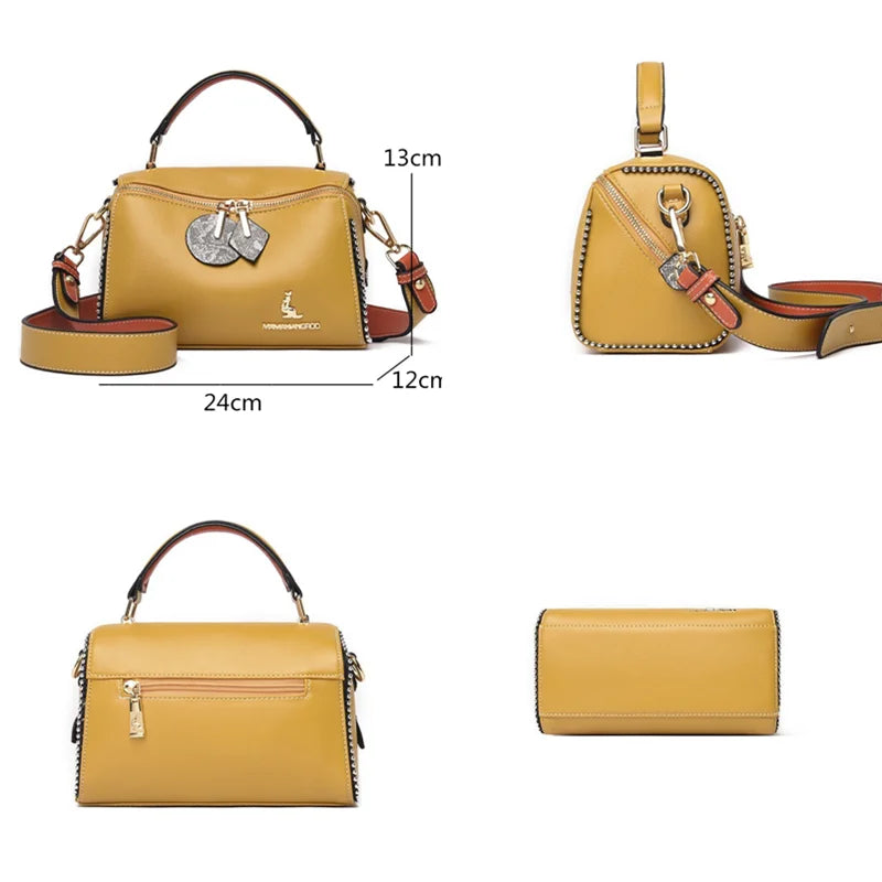 Luxury PU Leather Women Shoulder Bag High Quality Handbag Designer High Capacity Ladies Crossbody Bag Fashion Fashion Tote Bags
