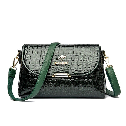 Luxury Patent Leather Women's Bag Fashion Shoulder Crossbody Bags for Women 2023 Designer Handbag Large Capacity Female Tote Sac