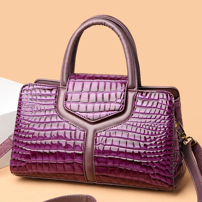 Luxury Patent Leather Women's Handbags High QualityCrossbody Shoulder Crossbody Bag for Women 2023 New Female Messenger Tote Sac