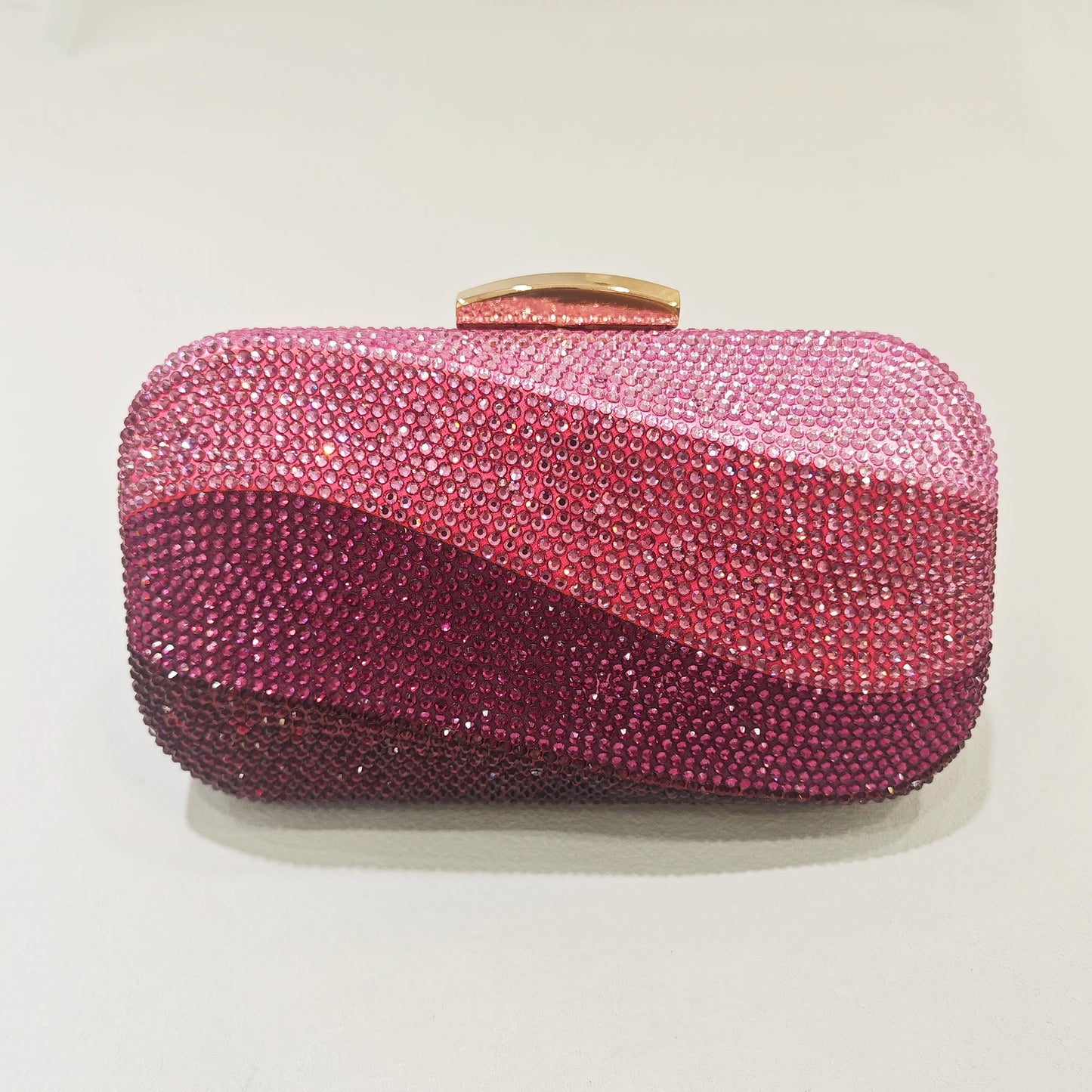 Luxury Shiny Wedding Party Shoulder Bag Lady Fashion Chain Crystal Clutch Evening Purse Banquet Women’s Rhinestone Mini Handbag