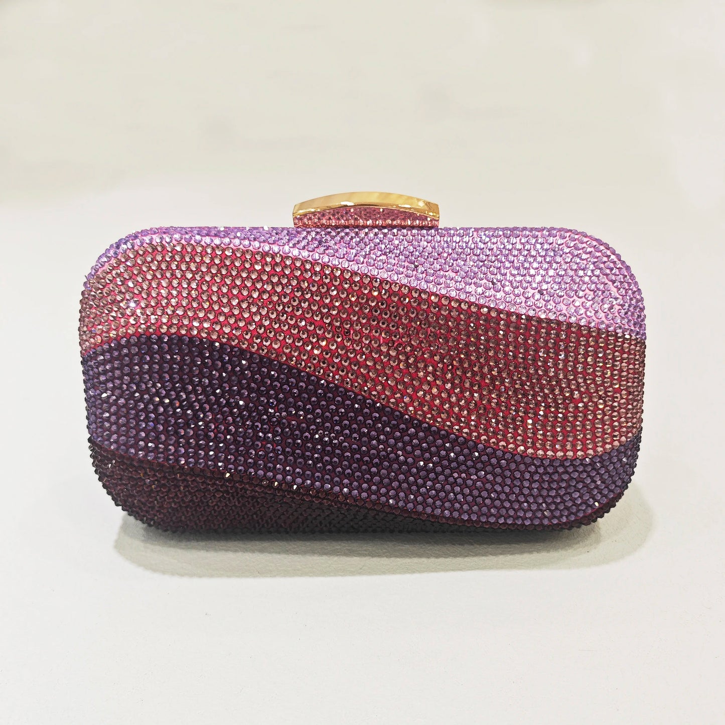 Luxury Shiny Wedding Party Shoulder Bag Lady Fashion Chain Crystal Clutch Evening Purse Banquet Women’s Rhinestone Mini Handbag