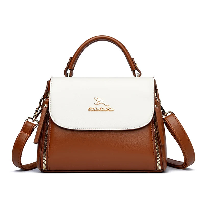 Luxury Shoulder Crossbody Bags for Women 2023 Soft Leather Designer Purses and Handbags Female Casual Totes Sac Ladies Hand Bag