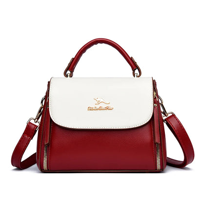 Luxury Shoulder Crossbody Bags for Women 2023 Soft Leather Designer Purses and Handbags Female Casual Totes Sac Ladies Hand Bag