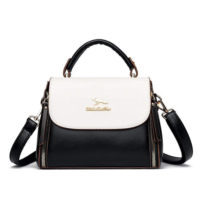 Luxury Shoulder Crossbody Bags for Women 2023 Soft Leather Designer Purses and Handbags Female Casual Totes Sac Ladies Hand Bag