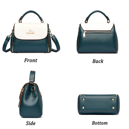 Luxury Shoulder Crossbody Bags for Women 2023 Soft Leather Designer Purses and Handbags Female Casual Totes Sac Ladies Hand Bag