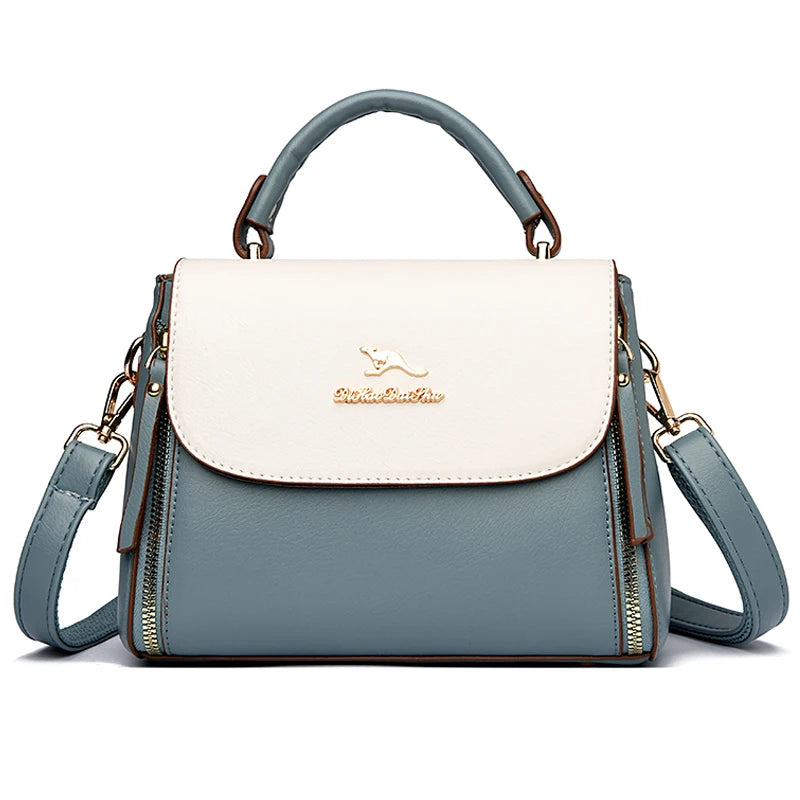 Luxury Shoulder Crossbody Bags for Women 2023 Soft Leather Designer Purses and Handbags Female Casual Totes Sac Ladies Hand Bag