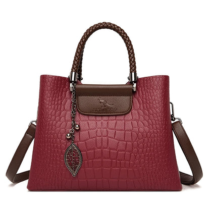 Luxury Shoulder Crossbody Bags for Women 2024 Soft Leather Designer Purses and Handbags Female Casual Totes Sac Ladies Hand Bag