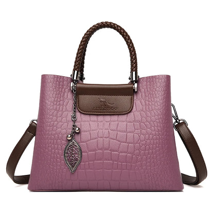 Luxury Shoulder Crossbody Bags for Women 2024 Soft Leather Designer Purses and Handbags Female Casual Totes Sac Ladies Hand Bag