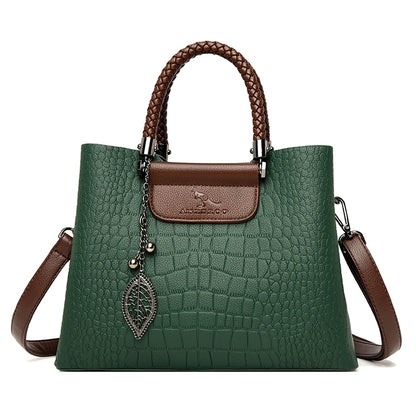 Luxury Shoulder Crossbody Bags for Women 2024 Soft Leather Designer Purses and Handbags Female Casual Totes Sac Ladies Hand Bag
