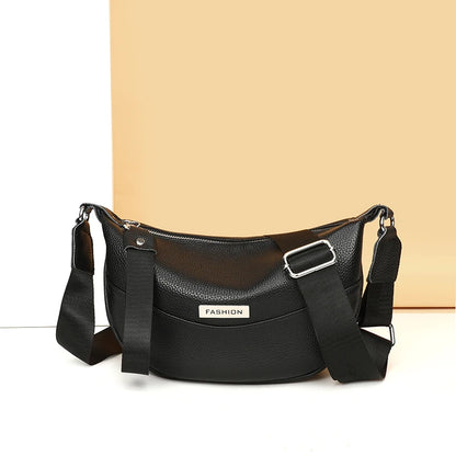 Luxury Soft Cow Leather Female Messenger Tote Sac High Quality Women Shoulder Crossbody Bag  2023 Small Genuine Leather Handbags