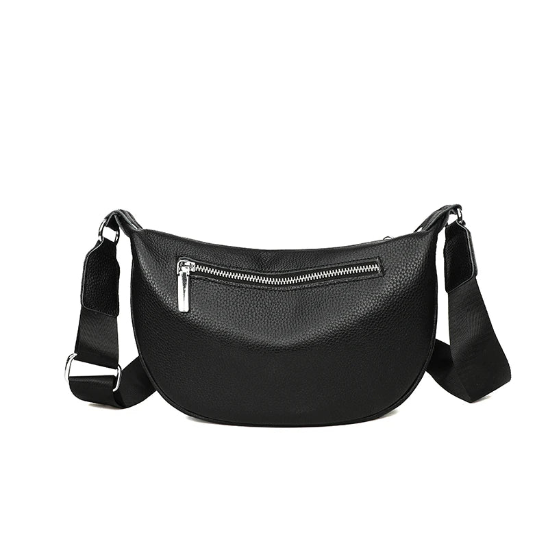 Luxury Soft Cow Leather Female Messenger Tote Sac High Quality Women Shoulder Crossbody Bag  2023 Small Genuine Leather Handbags