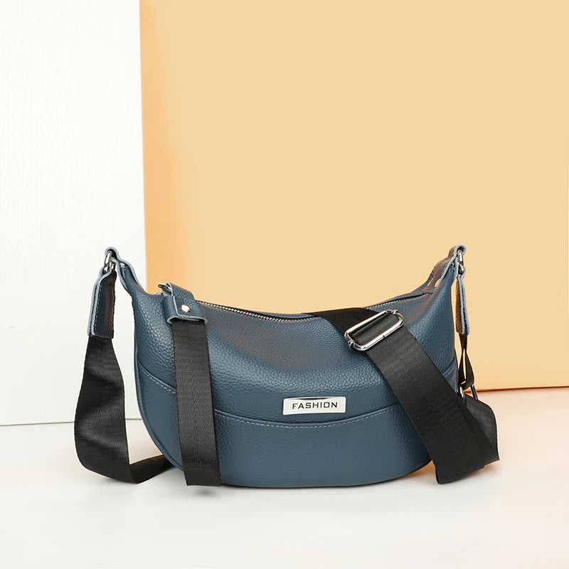Luxury Soft Cow Leather Female Messenger Tote Sac High Quality Women Shoulder Crossbody Bag  2023 Small Genuine Leather Handbags
