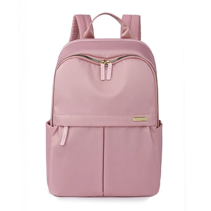 Luxury Solid Color 2023 Summer Trend Women Backpack 14 Inch Laptop Bag Pack Travel Student Schoolbag Teen Girls Bookbag Sac